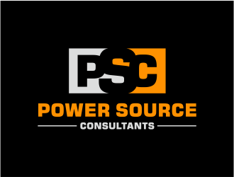 Power Source Consultants logo design by Girly
