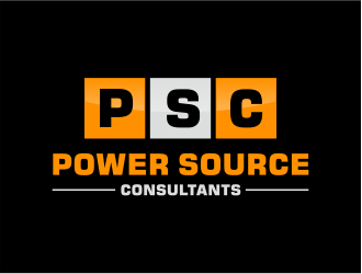 Power Source Consultants logo design by Girly