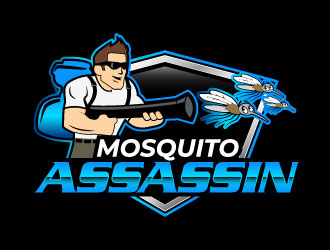 Mosquito Assassin logo design by daywalker