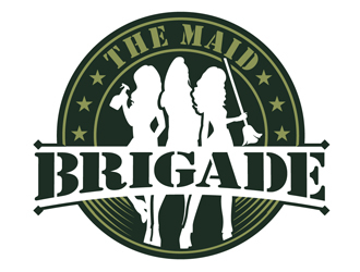The Maid Brigade logo design by DreamLogoDesign