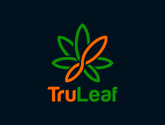 TruLeaf  logo design by sakarep