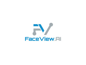 FaceView.AI logo design by aryamaity