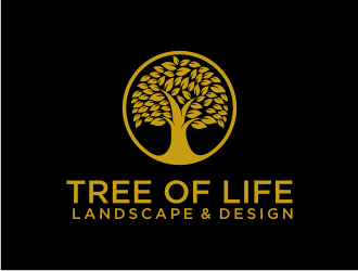Tree of Life Landscape & Design logo design by ndndn