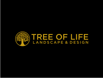 Tree of Life Landscape & Design logo design by ndndn