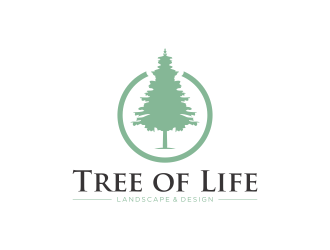 Tree of Life Landscape & Design logo design by ageseulopi