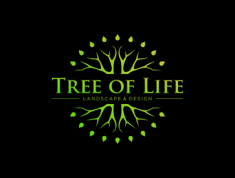 Tree of Life Landscape & Design logo design by ageseulopi