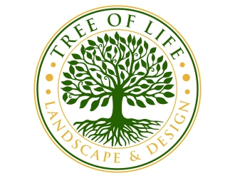 Tree of Life Landscape & Design logo design by qqdesigns
