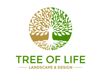 Tree of Life Landscape & Design logo design by Girly