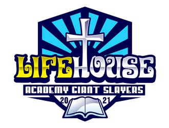 Lifehouse Academy Giant Slayers  logo design by DreamLogoDesign