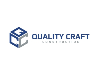 Quality Craft Construction logo design by diqly