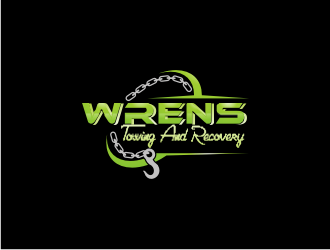 Wrens Towing And Recovery logo design by aflah