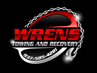 Wrens Towing And Recovery logo design by LogoQueen
