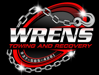 Wrens Towing And Recovery logo design by LogoQueen