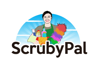 ScrubyPal logo design by ElonStark