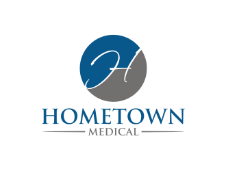 Hometown Medical logo design by rief