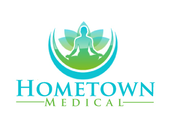 Hometown Medical logo design by ElonStark