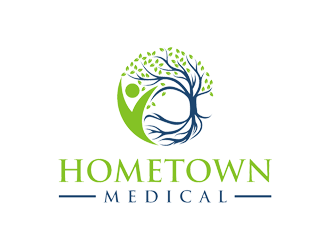 Hometown Medical logo design by Rizqy