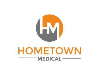 Hometown Medical logo design by Girly