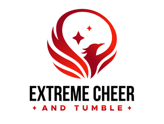 Extreme Cheer and Tumble logo design by numbawan