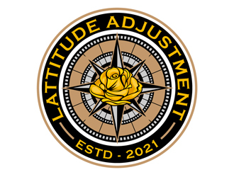 Lattitude Adjustment logo design by DreamLogoDesign