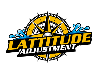 Lattitude Adjustment logo design by DreamLogoDesign