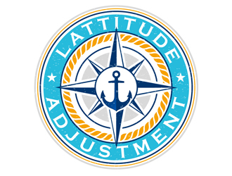 Lattitude Adjustment logo design by DreamLogoDesign