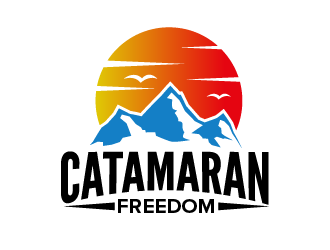 Catamaran Freedom  logo design by czars