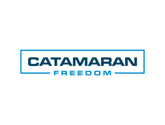 Catamaran Freedom  logo design by p0peye