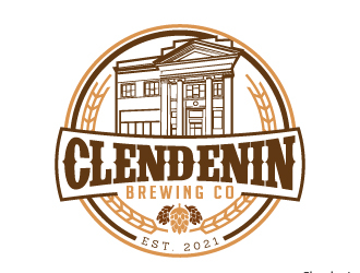 Clendenin Brewing Co. logo design by jaize