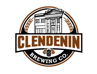 Clendenin Brewing Co. logo design by jaize