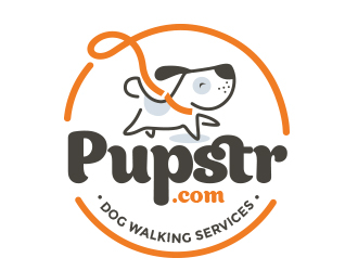 Pupstr logo design by adm3