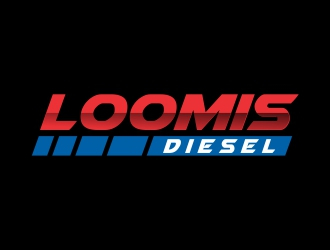 Loomis Diesel logo design by cikiyunn
