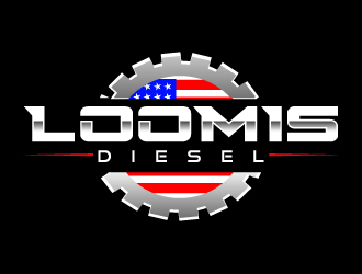 Loomis Diesel logo design by Suvendu