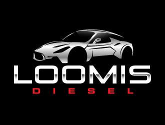 Loomis Diesel logo design by Suvendu