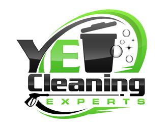 YE Cleaning Experts logo design by DreamLogoDesign