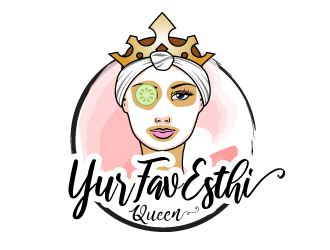 YurFavEsthiQueen logo design by Logoboffin