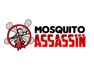 Mosquito Assassin logo design by jaize