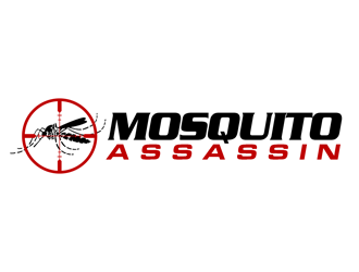 Mosquito Assassin logo design by kunejo