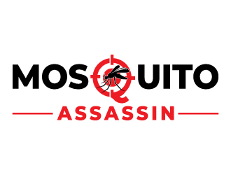 Mosquito Assassin logo design by MonkDesign