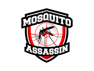 Mosquito Assassin logo design by ekitessar