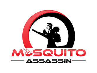 Mosquito Assassin logo design by Cyds