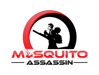 Mosquito Assassin logo design by Cyds