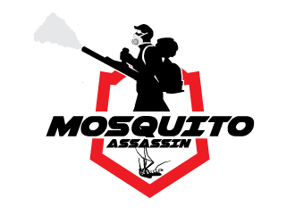 Mosquito Assassin logo design by Cyds