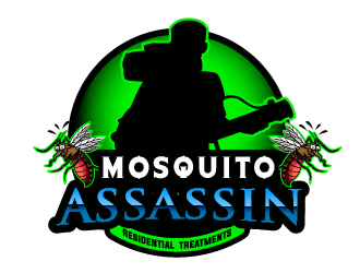 Mosquito Assassin logo design by SOLARFLARE