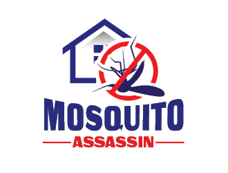 Mosquito Assassin logo design by il-in