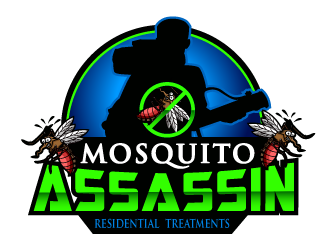 Mosquito Assassin logo design by SOLARFLARE