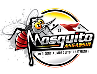 Mosquito Assassin logo design by REDCROW