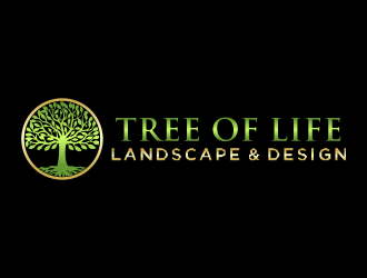 Tree of Life Landscape & Design logo design by hidro