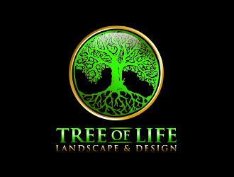 Tree of Life Landscape & Design logo design by MarkindDesign