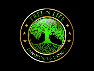 Tree of Life Landscape & Design logo design by MarkindDesign